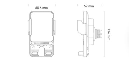 Support téléphone 3-en-1 Digital